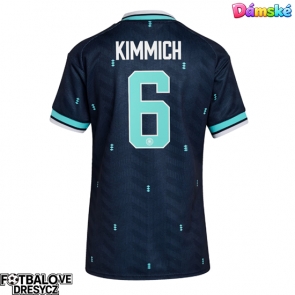 Německo Joshua Kimmich #6 Dámské Venkovní Dres MS 2026 Krátký Rukáv
